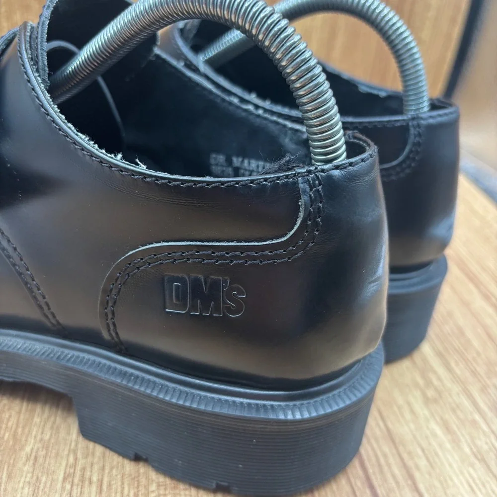 Dr. Martens 9387 Vintage Monk Strap Black Leather Mens UK 9 Made in England
